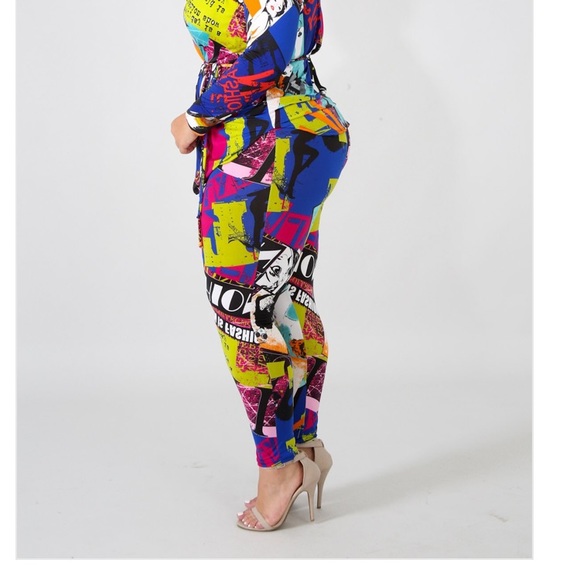 Fashion doll 2piece leggings Set - Picture 3 of 3